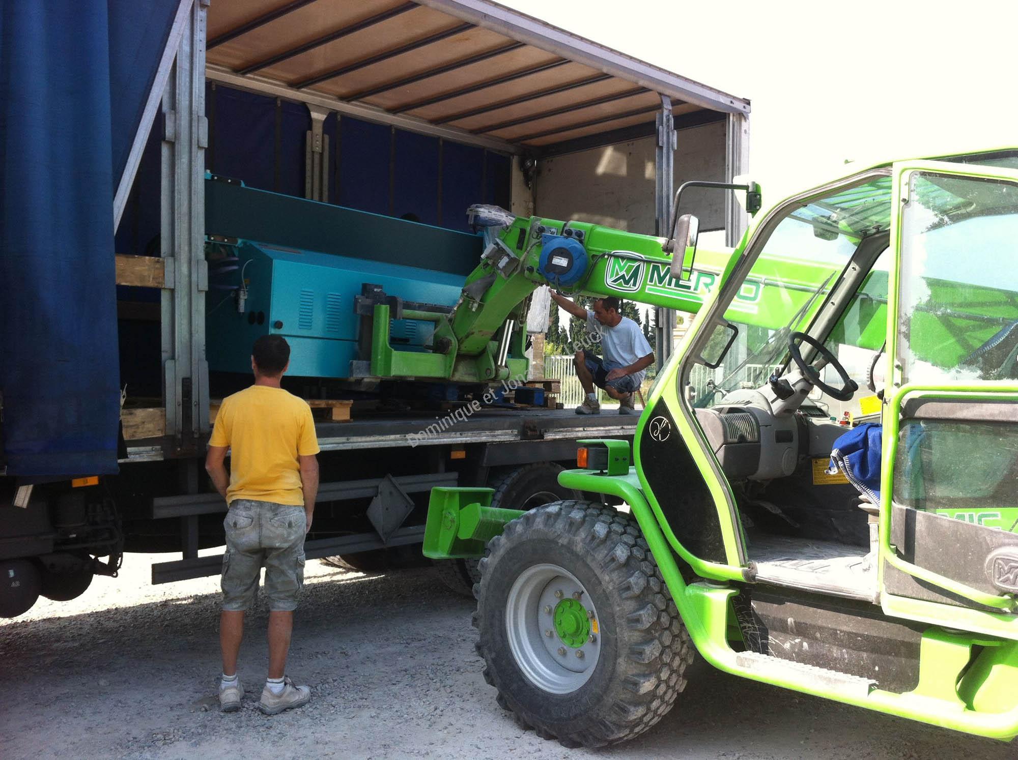 Livraison de notre L.C.V.  