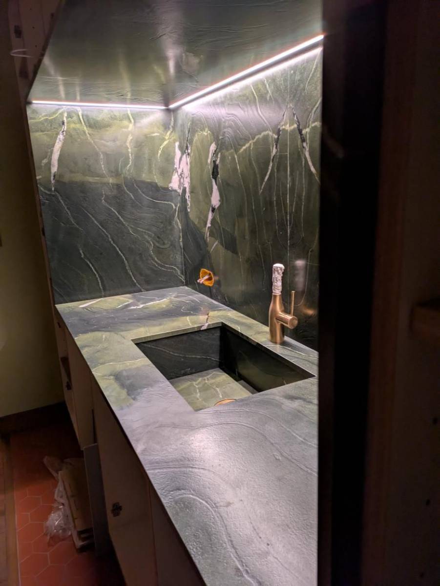 Evier en Quartzite Jungle Avocatus