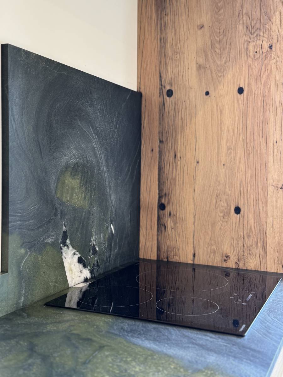 Plans de travail en Quartzite Avocatus aux Baux de Provence