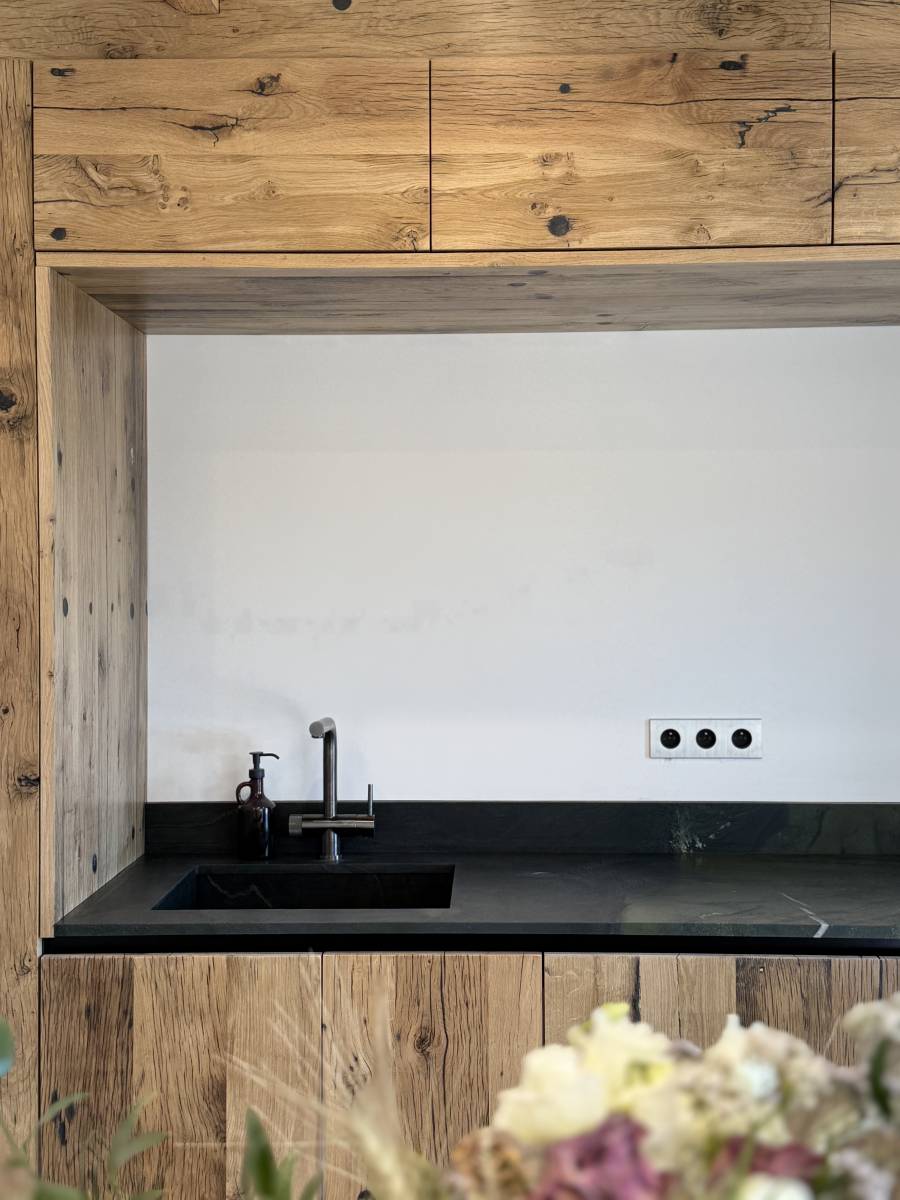 Plans de travail en Quartzite Avocatus aux Baux de Provence