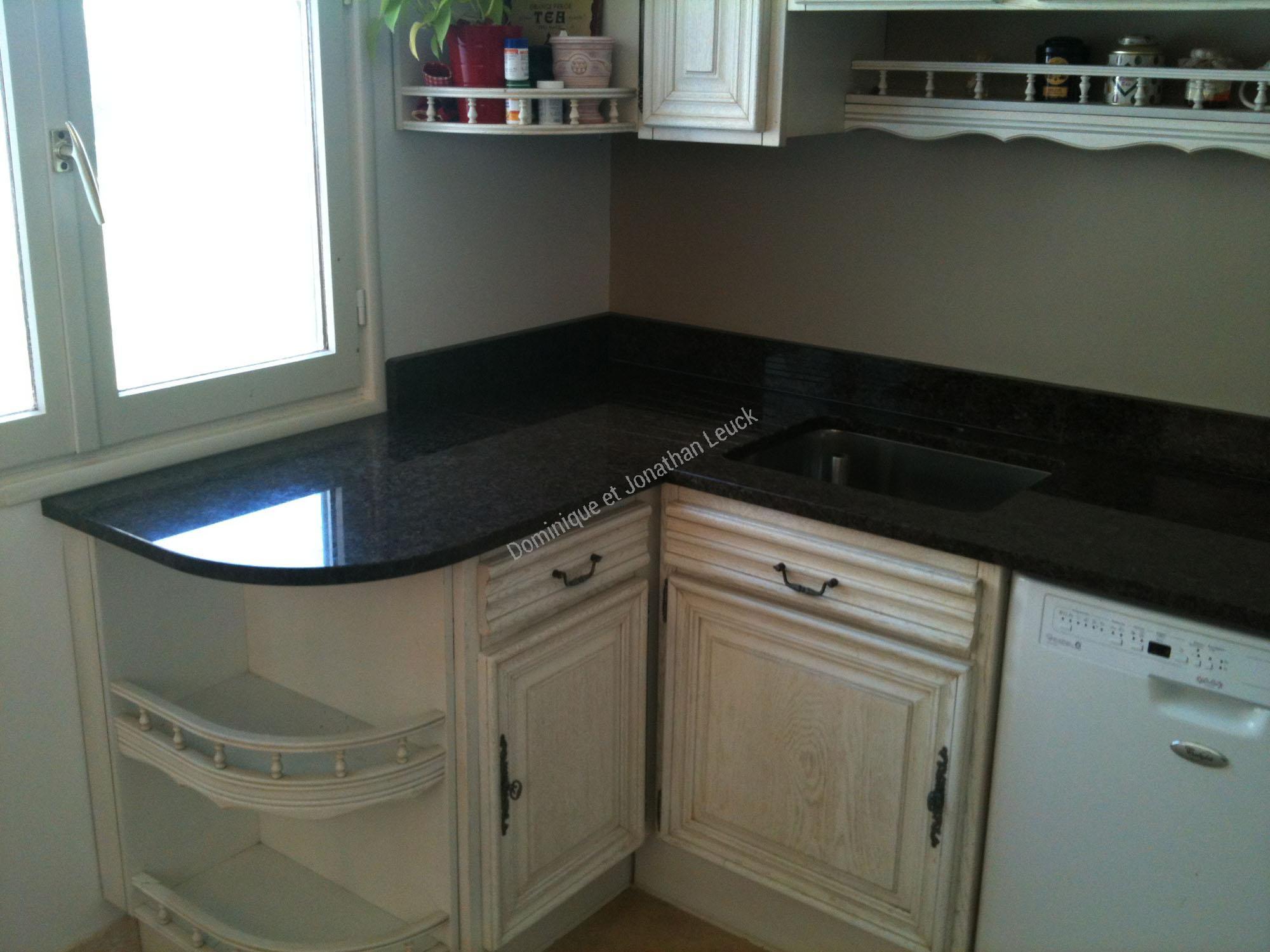 Cuisine et plans en granit