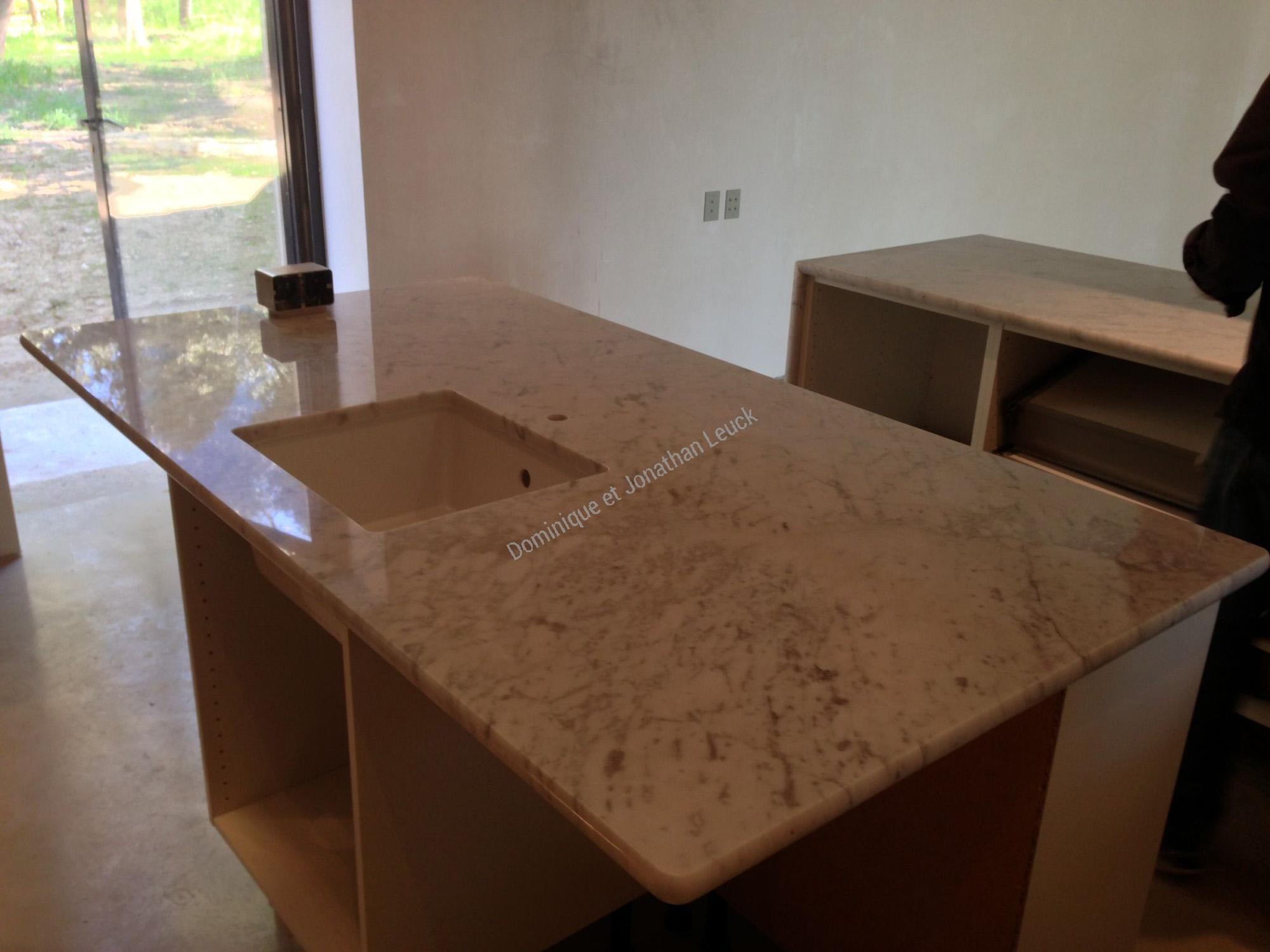 Cuisine et plans en granit