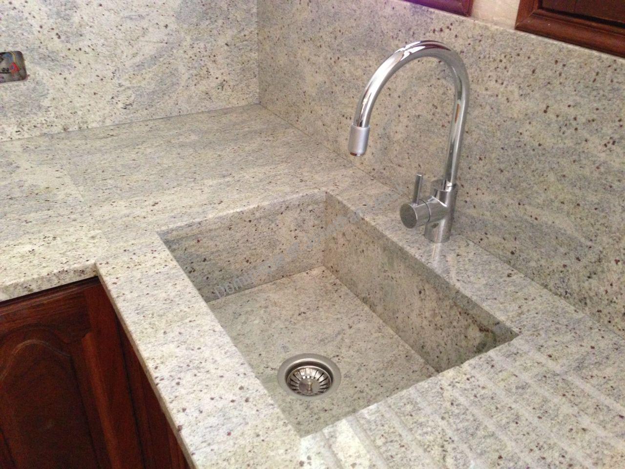 Cuisine et plans en granit