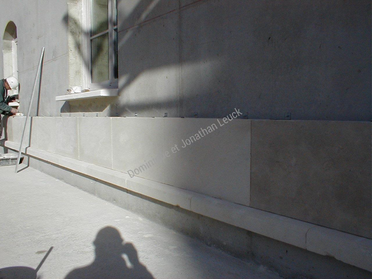 Cintre massif en pierre d'Estaillades