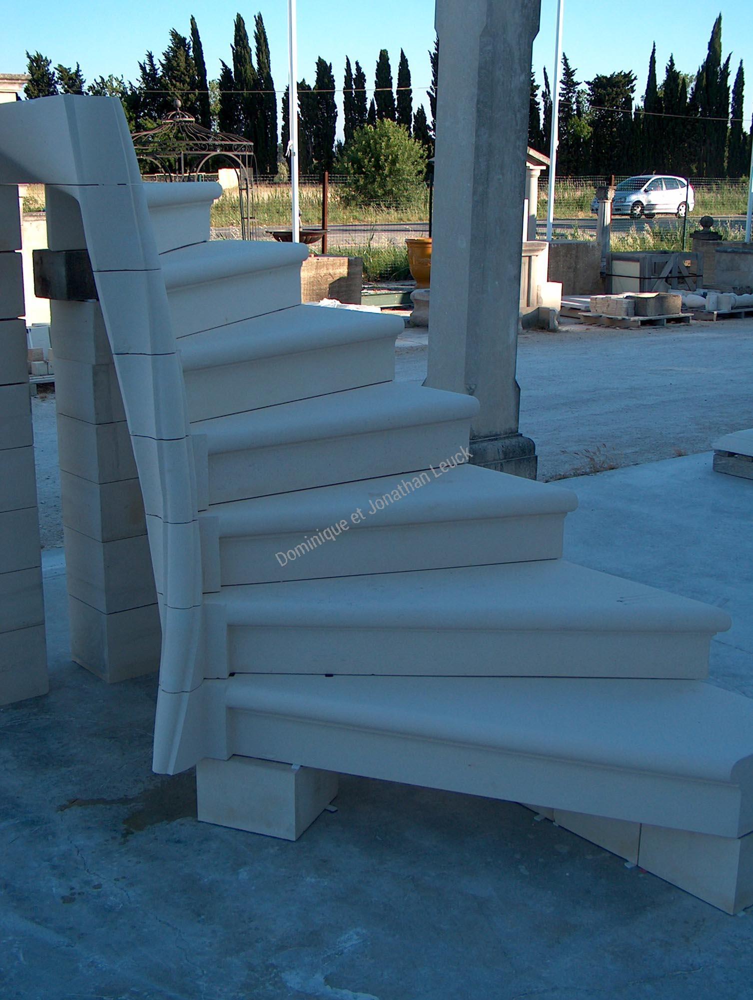 Rénovation dun escalier en pierre