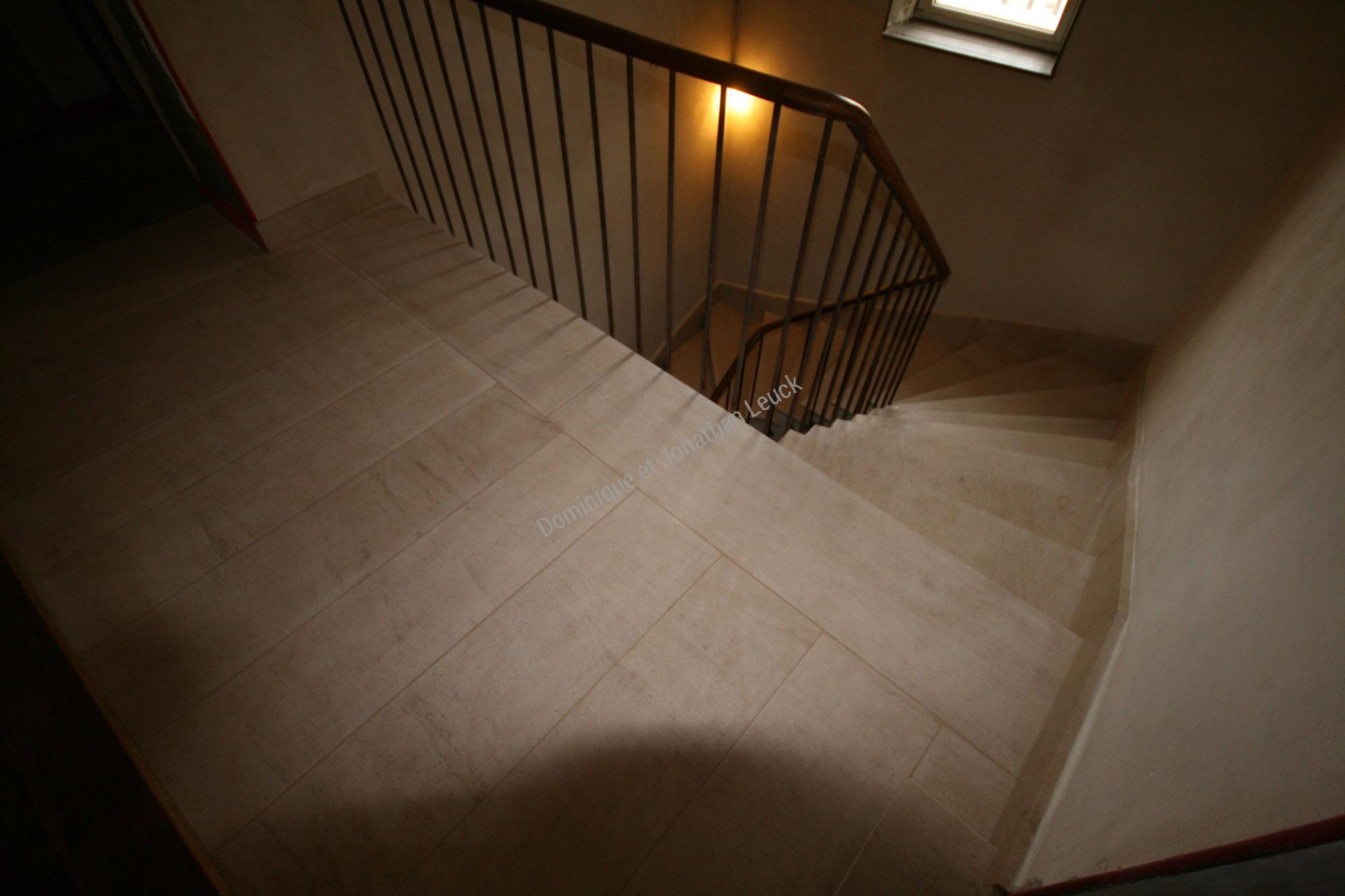 Escalier en pierre de Bourgogne