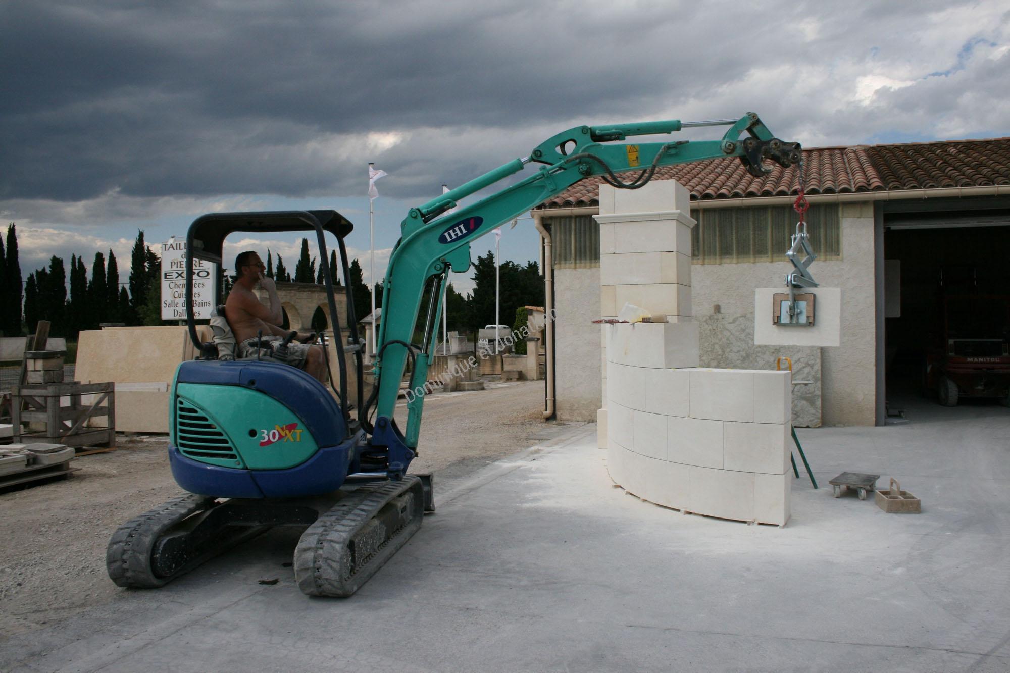 Acquisition d'une mini pelle