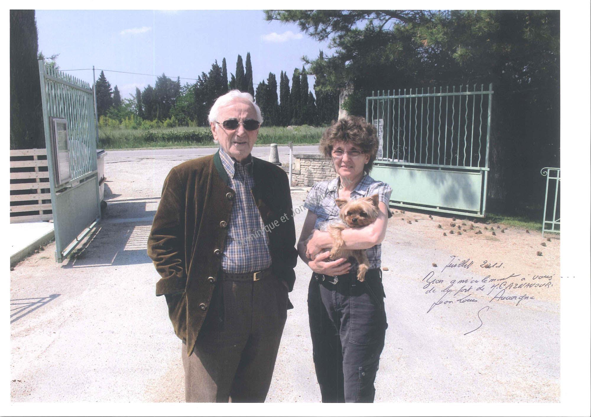 Monsieur Charles Aznavour dans nos murs