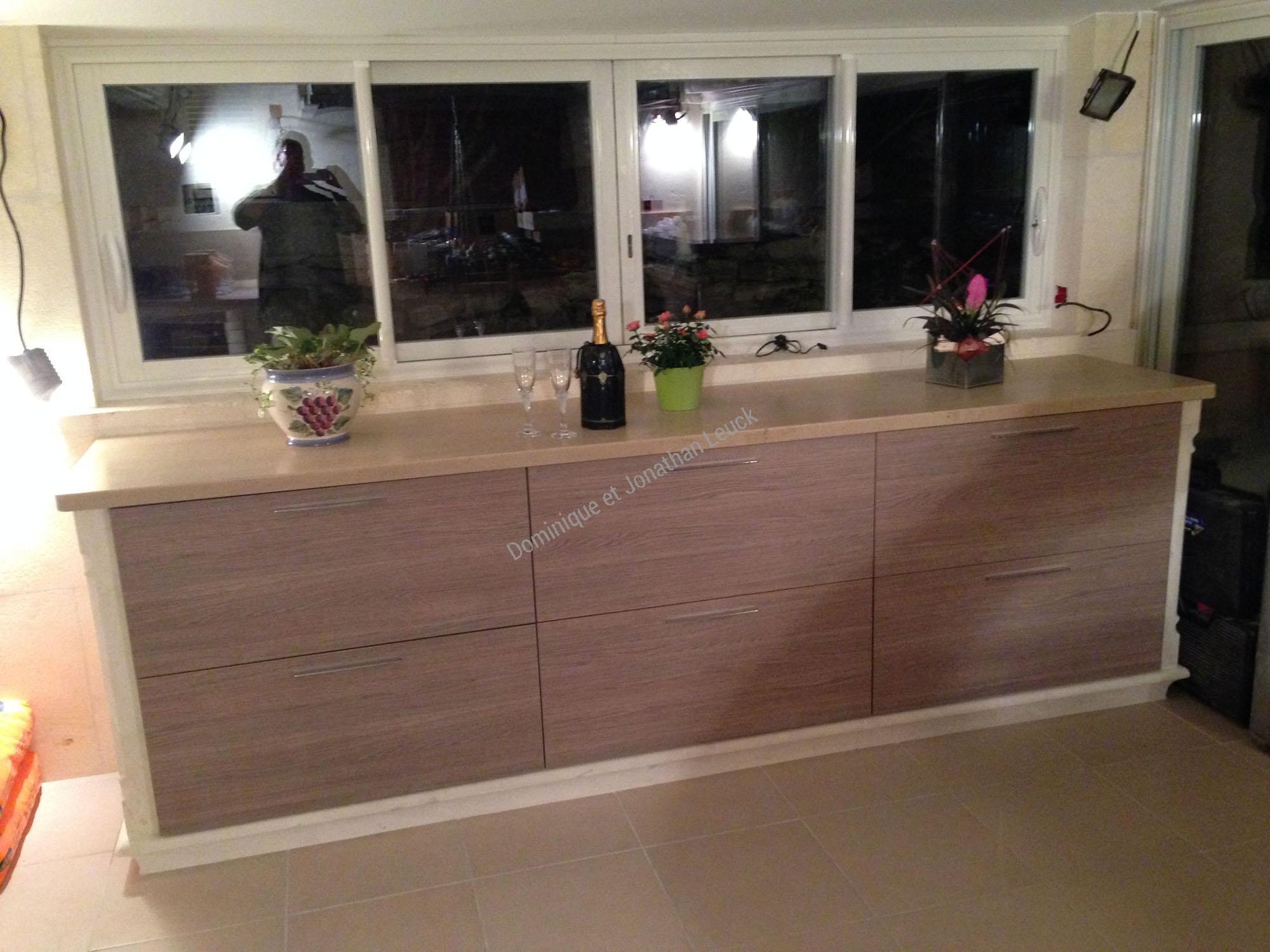 Meuble bas en pierre d'Estaillades