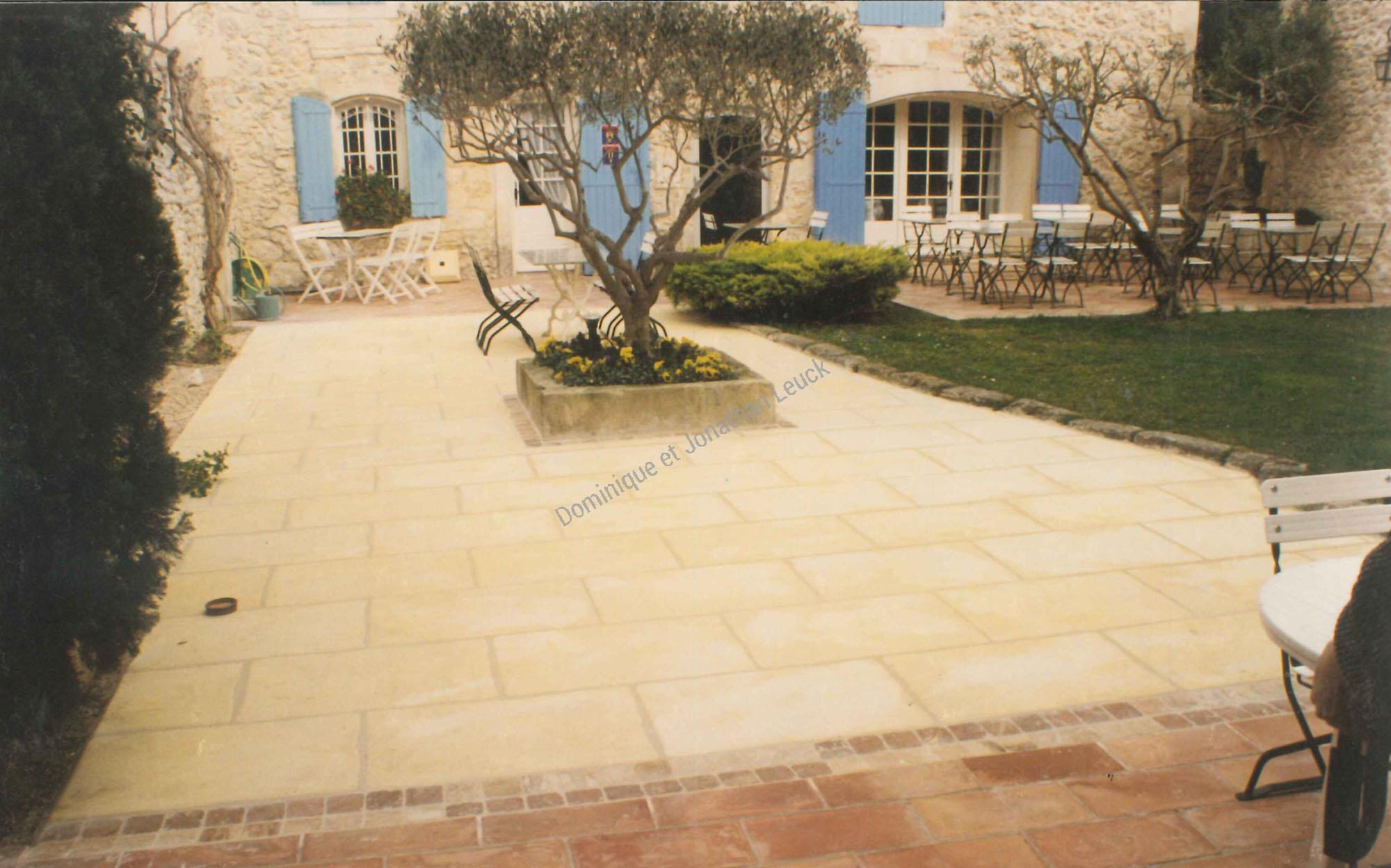 Dalles en marbre, pierre ou granit