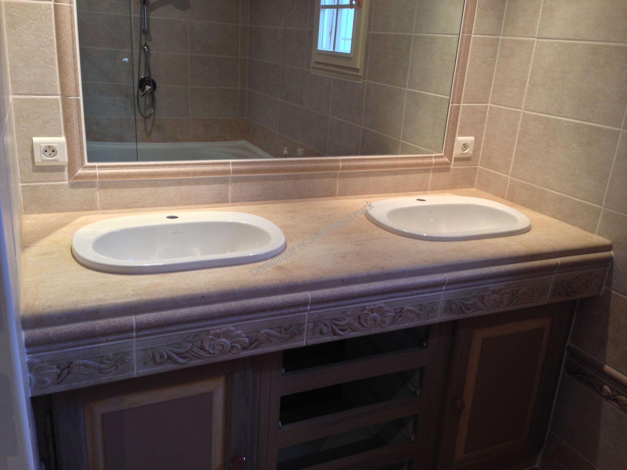 Plan vasques en pierre de Bourgogne